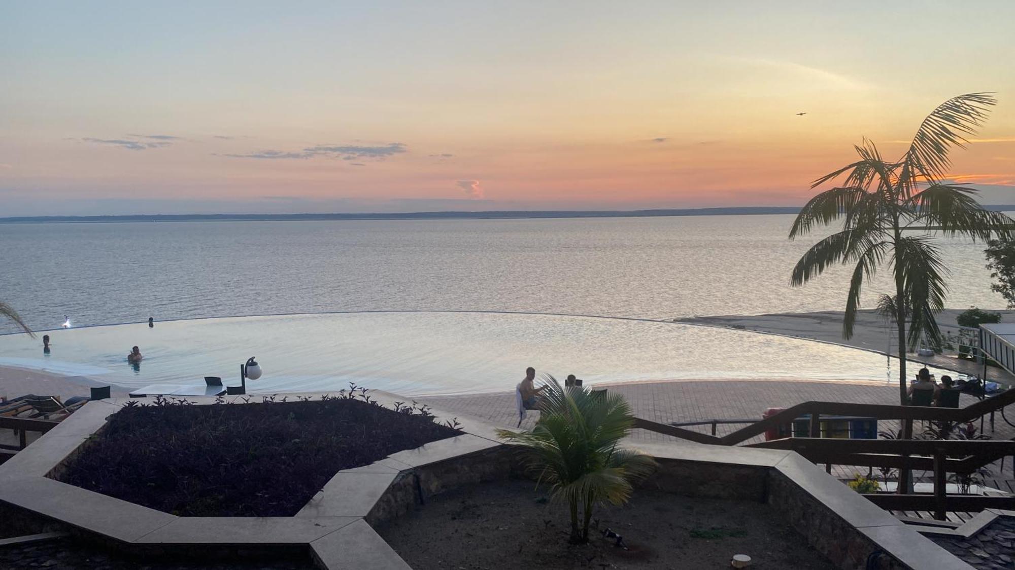 1111 Studio De Luxo Com Vista Deslumbrante Para O Rio Manaus Exterior photo